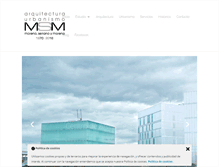 Tablet Screenshot of msmarquitectos.es